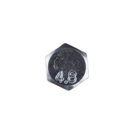 Screw heads  Isolated on wite 