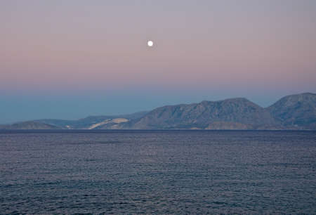 Pink evening.の写真素材