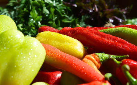 Delicious vegetables 