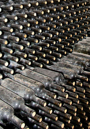 A wine cellar.