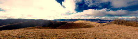 The sky in the mountains の写真素材