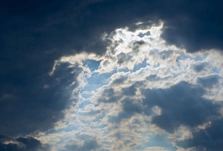 Gloomy skies の写真素材
