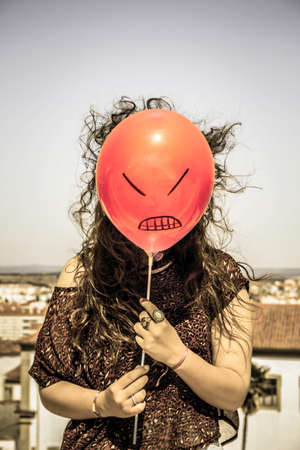 angry balloon