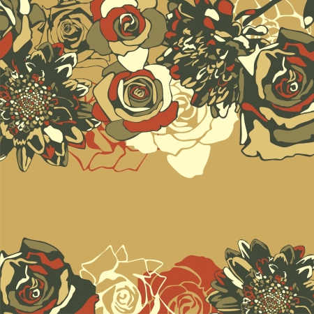 postcard consist of color patterns.  illustrationのイラスト素材