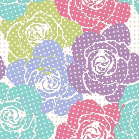 seamless texture with tracery figured pattern. Vector illustrationのイラスト素材