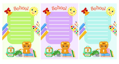 school picture for printing on any materials usa 02 1607のイラスト素材