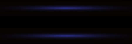 Abstract neon blue and red lights lines on black background vector illustration. Easy replace use to any image.のイラスト素材