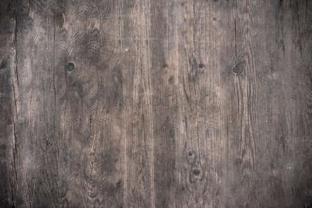 vintage wood background texture with knots and nail holes. Vintage countryside fence. Rustic texture background.の写真素材