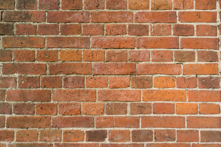 Old red brick wall texture. old brick house.