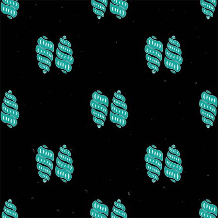 Beach Seashell Pattern. seamless pattern with seashellsのイラスト素材