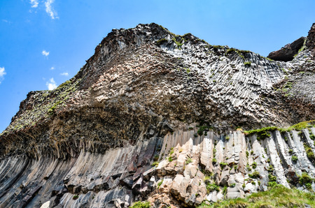Mountain landscape. North Caucasian ridge, the district of the village of Terskol.の写真素材