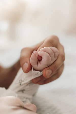 Portrait Of Happy Young Arab Dad Holding His Little Daughter On Hands. Portrait of happy middle...