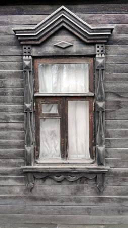 Old ethnic windowの写真素材