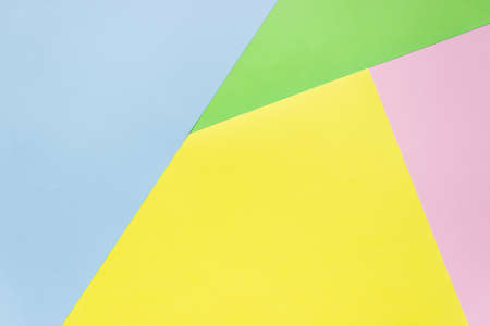 Colorful paper background, children's design template, free space for text.の写真素材