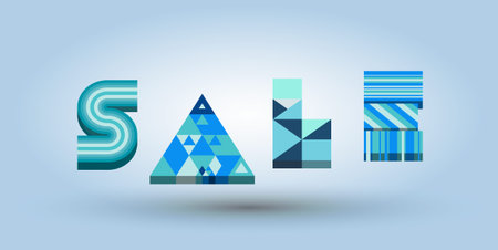 Sale logo wordのイラスト素材