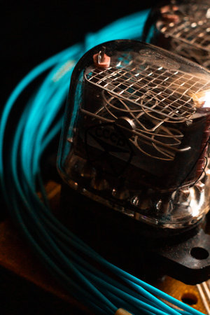 Nixie tubes IN-12 with wires