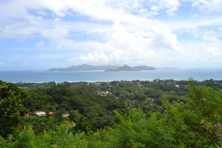 Praslin Island Area Photo Seychellesの写真素材