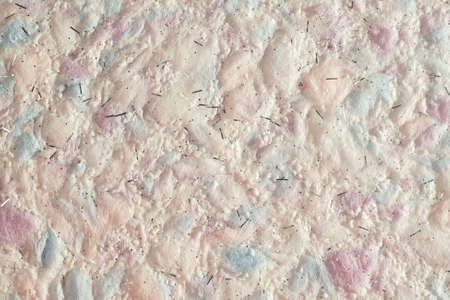 Abstract texture of decorative plaster liquid wallpaperの写真素材
