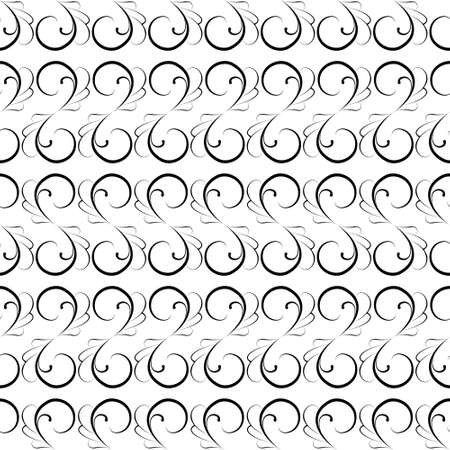 Seamless pattern with ornaments. Elements for design and decoration. Vector illustration.のイラスト素材