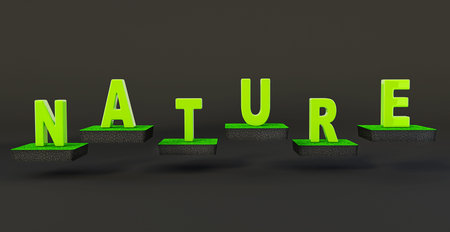 Conceptual 3d illustration on a isolated background.の写真素材