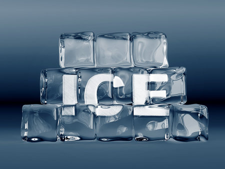 Conceptual 3d illustration on a isolated background.の写真素材