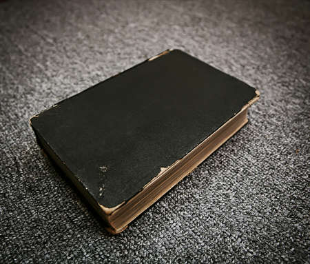 Vintage Bible in German. Very old book.の写真素材