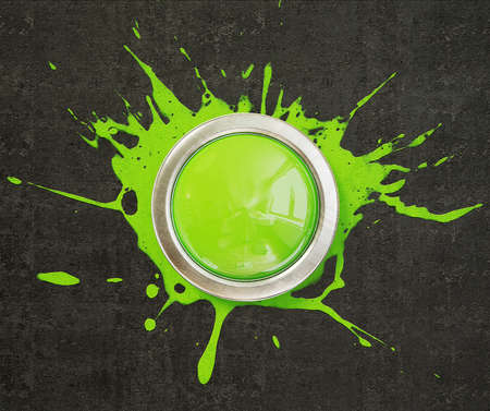 Conceptual 3d emblem  on a black  background.の写真素材