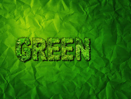 vintage green background with a paper textureの写真素材