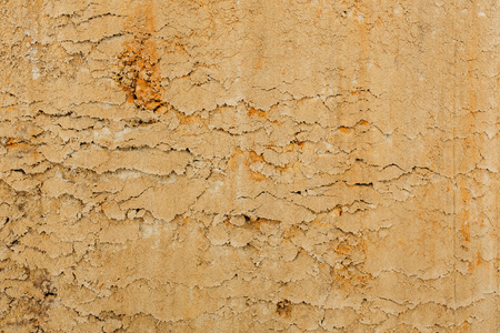 Sand texture. Sandy beach background. Top view.の写真素材