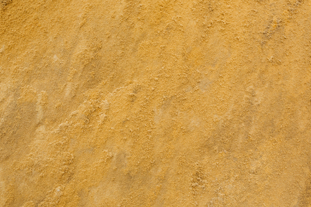 Sand texture. Sandy beach background. Top view.の写真素材
