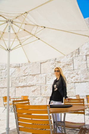 Beautiful young womanの写真素材