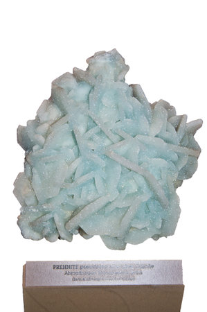 Close up of one the mineral crystal. natural stoneの写真素材