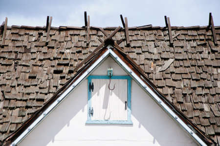 old house in medieval village in californiaの写真素材