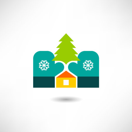 Winter iconのイラスト素材