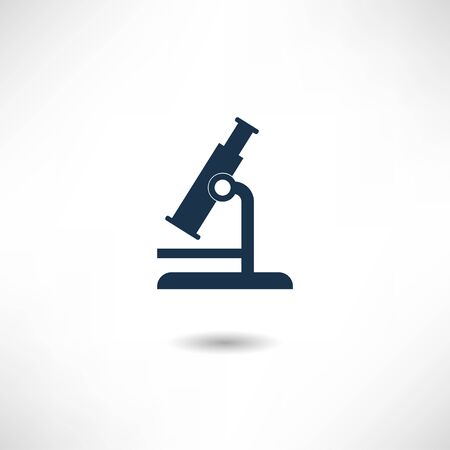 Microscope iconのイラスト素材