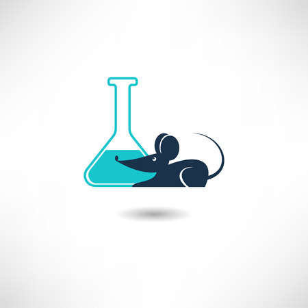 Experimental mouse iconのイラスト素材