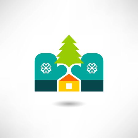 Winter iconのイラスト素材