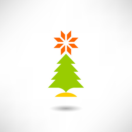 Fir-tree iconのイラスト素材