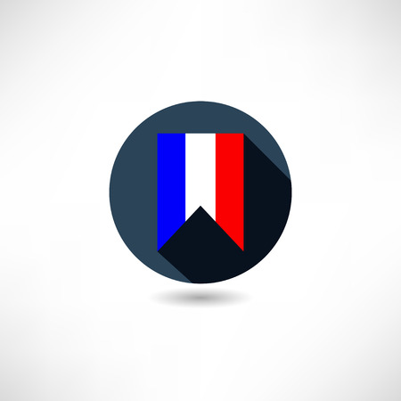 Flag of France iconのイラスト素材