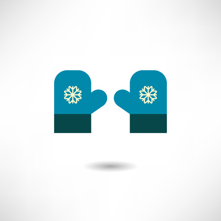 Mittens iconのイラスト素材