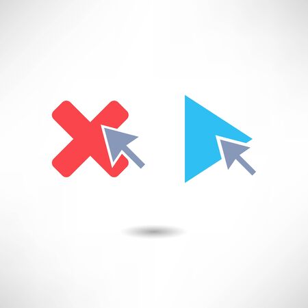 Play iconのイラスト素材