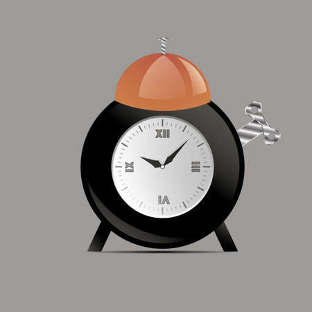 Vector design. Good for icon, logo and wallpers. Flat style for remind to wake up.のイラスト素材