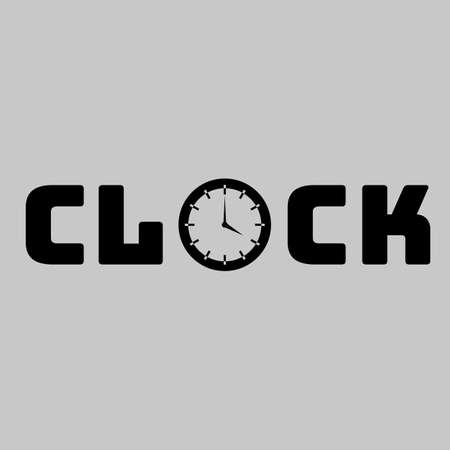 Vector design. Good for icon, logo and wallpers. Flat style for remind to wake up.のイラスト素材