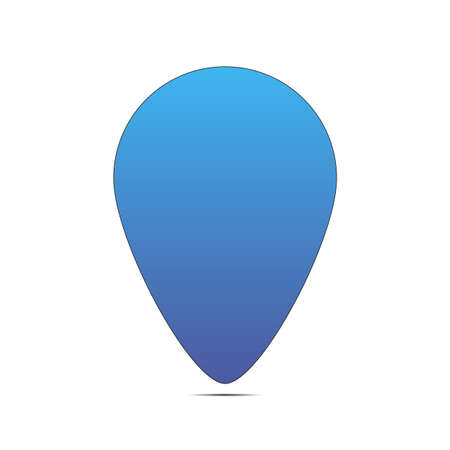 Simply but amazing vector geolocation map pin. good for show your place, destination or for brand logo. Flat design. From geotag setのイラスト素材