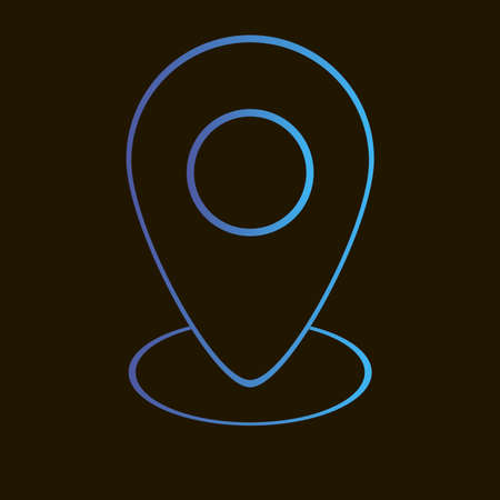 Simply but amazing vector geolocation map pin. good for show your place, destination or for brand logo. Flat design. From geotag setのイラスト素材