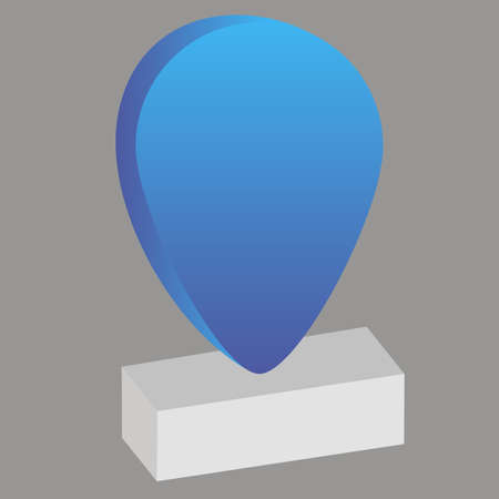 Simply but amazing vector geolocation map pin. good for show your place, destination or for brand logo. Flat design. From geotag setのイラスト素材