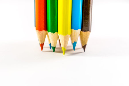 Colored pencilsの写真素材