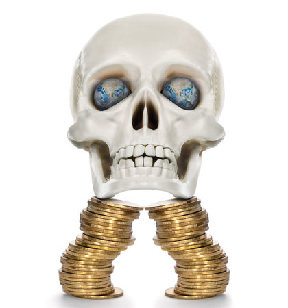 Sustainable financial support for international military terrorism. "Elements of this image furnished by NASA (http://www.nasa.gov/)"の写真素材