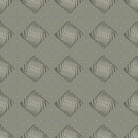 Vector pattern - geometric seamless simple black and white modern texture,abstractionのイラスト素材
