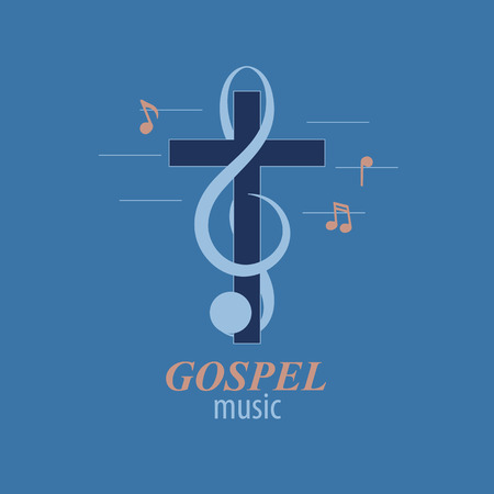 Christian music logoのイラスト素材